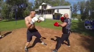 Дамир Исмагулов: Работа на лапах