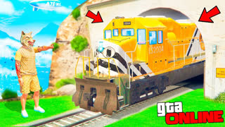 GTA 5 - Я НАШЁЛ ОГРОМНЫЙ ПОЕЗД В ГТА 5 ОНЛАЙН! - БИТВА АВТОУГОНЩИКОВ В ГТА 5 ОНЛАЙН